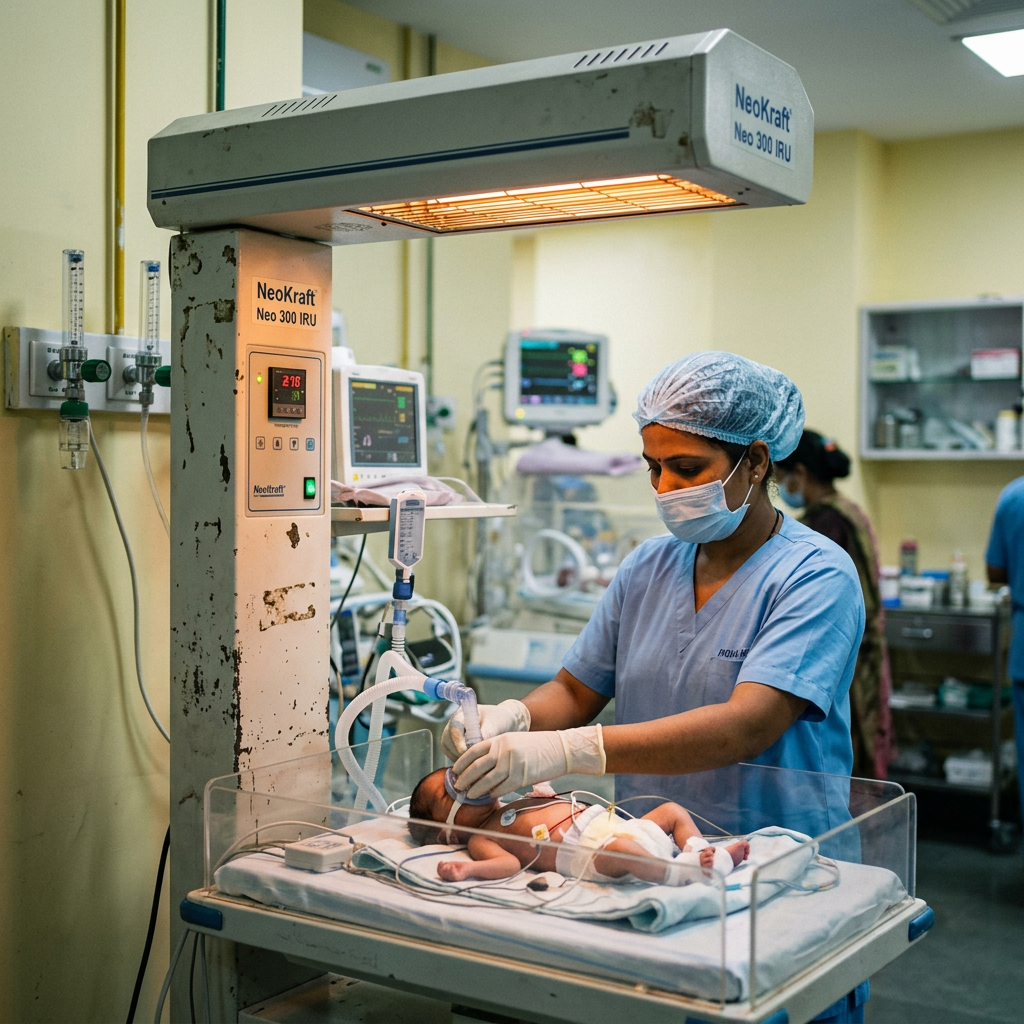 Neo 300 IRU in hospital use