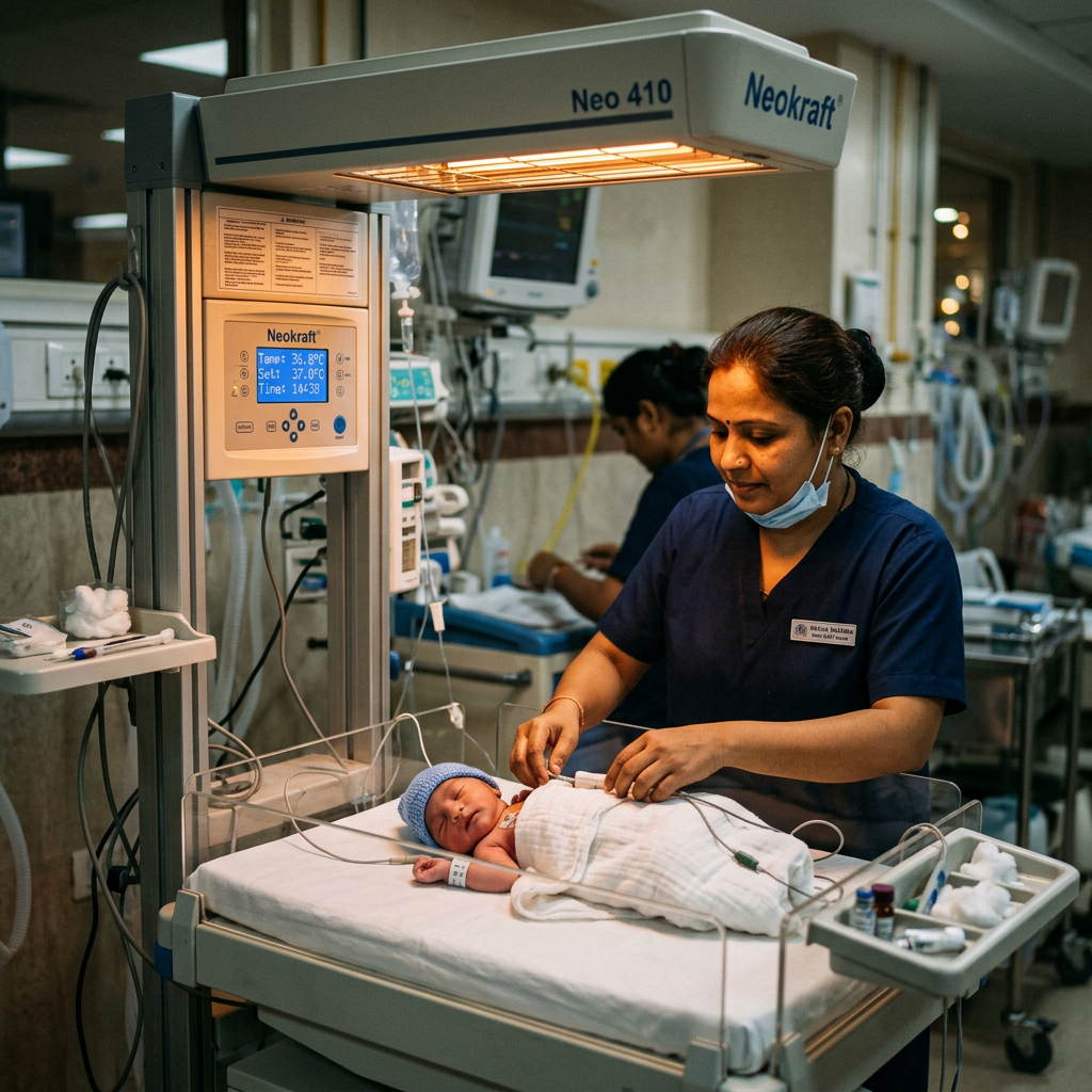 Neo 410 in hospital use