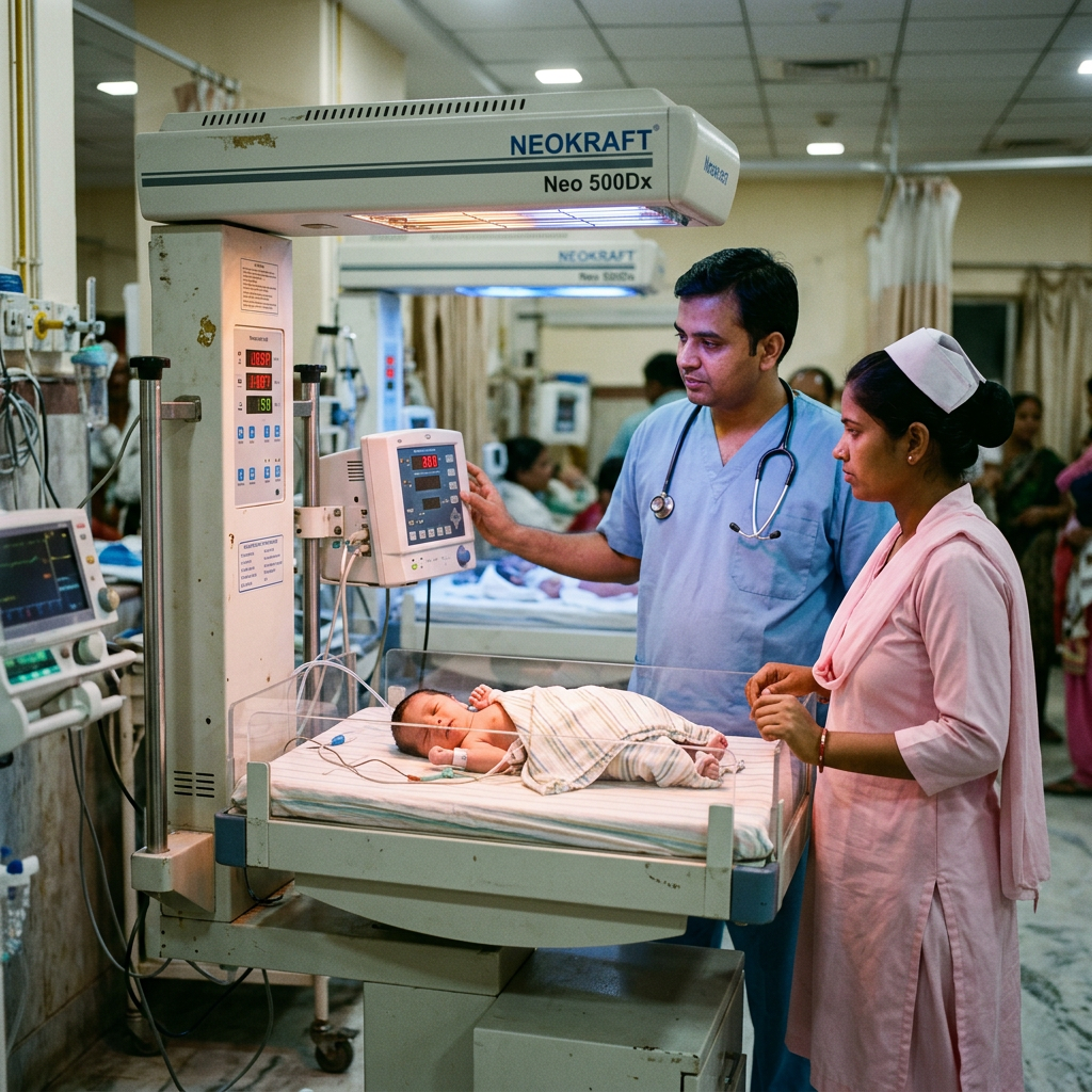 Neo 500Dx in hospital use
