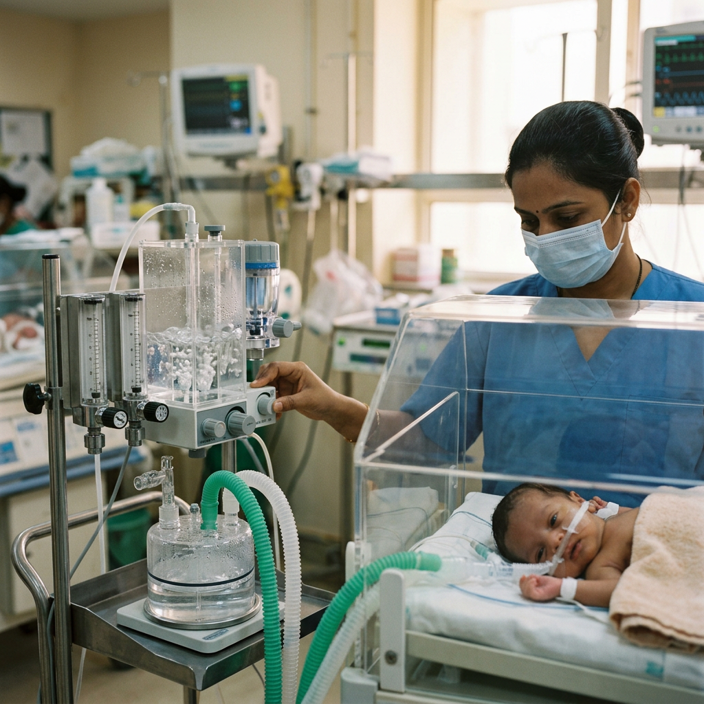 OxyFlow 305 in a neonatal ICU